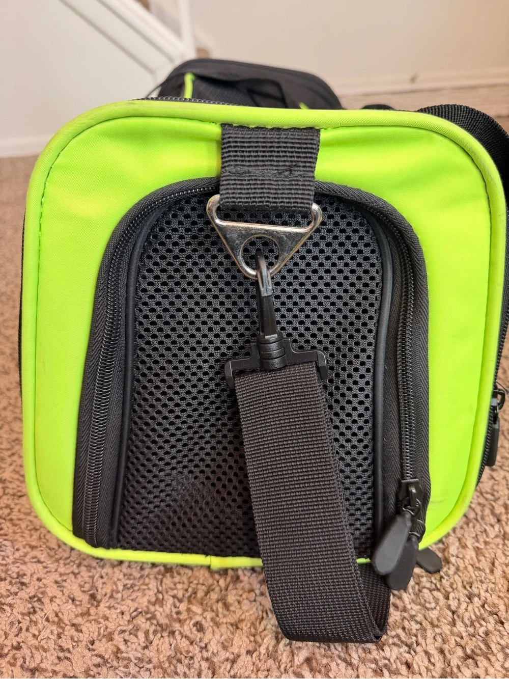 Expandable Soft-Sided Pet Carrier with Removable Mesh Extensions